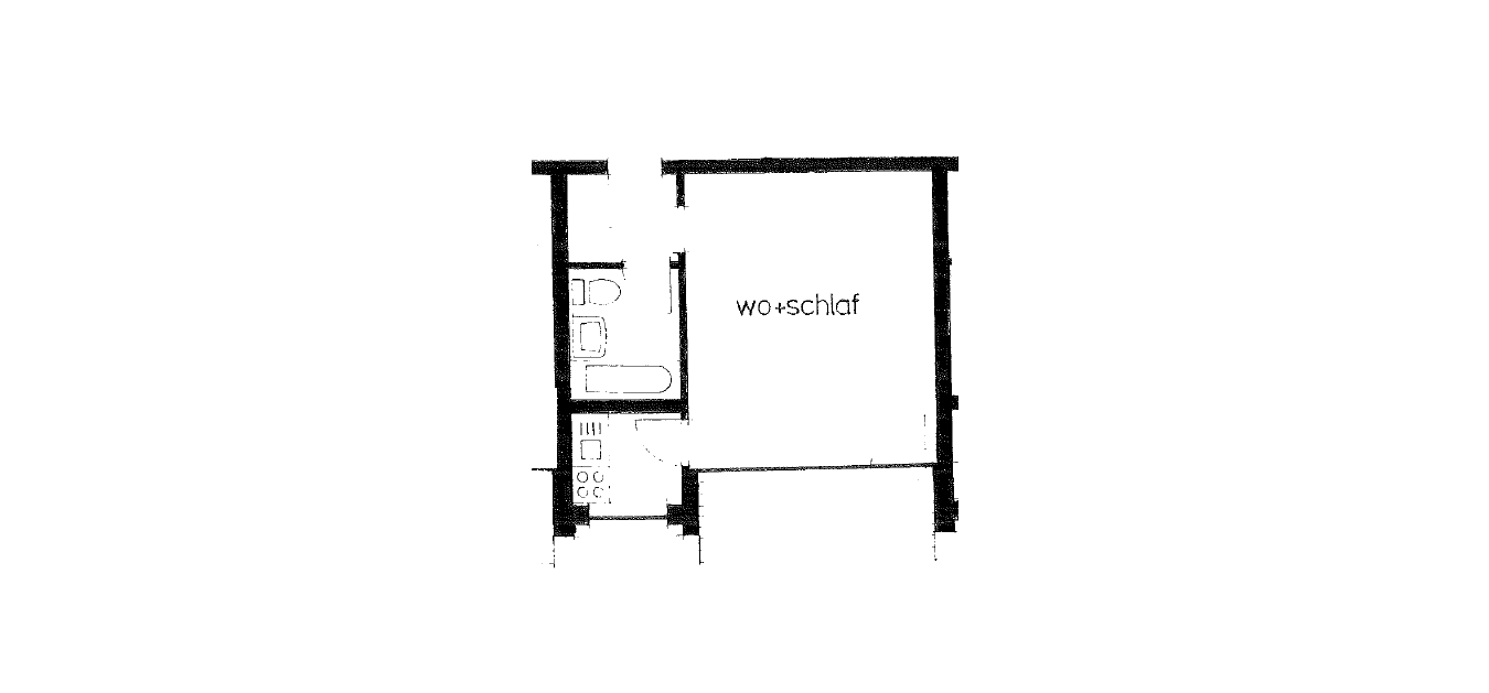 Bückeburg// Schönes helles 1-Zimmer-Appartement (102) zu vermieten