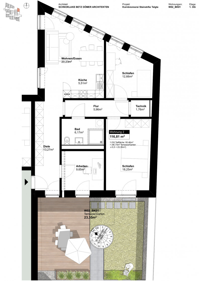 Grundriss Wohnung 3102